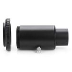 1.25-Inch Telescope Eyepiece Extension Tube,Alloy M42 Thread T-Mount Lens Adapter T2 Ring for Nikon F Mount Camera