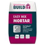 The Glowhouse Easy Mix Mortar Just Add Water Ready Mixed For Brick, Block, Rendering & Repointing Masonary Repairs Waterproof Bag 20kg