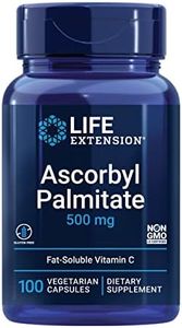 Life Extension Ascorbyl Palmitate 500 Mg, 100 veggie caps