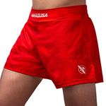 Hayabusa Arrow Kickboxing Shorts (Red, 36")