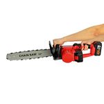 16" Electric Chainsaw Cordless,3800W Powerful Chainsaw Kit with 2 Battery 4.0Ah and 2 Charger,17000rpm Brushless Cordless Chainsaw for Tree Felling, Limbing, Pruning and Firewood
