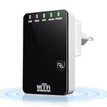 WiFi Extender, 300Mbps WiFi Booster/WiFi Range Extender, 2.4GHz Wireless WiFi Extenders Signal Booster for Home, WiFi Repeater with Ethernet Ports, Covers up to 2500 Sq.ft