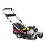 NAX POWER PRODUCT 1000S self-propelled lawn mower with Briggs & Stratton combustion engine of 125 cm3 capacity, 450E series, mowing width 42 cm 45-litre basket deck cleaning system