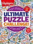 Ultimate Puzzle Challenge: More Than 125 Ultra Challenging Super Fun Puzzles – Highlights Hidden Pictures, Word Searches, Mazes, Sudoku, Crosswords Activity Children Book (English)