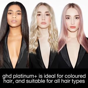 ghd Platinum+ Hair Straightener – White