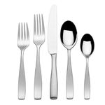 Mikasa Satin Loft 65-Piece Flatware Set, Service for 12