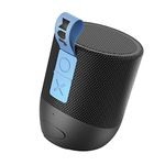 Double Chill, Portable Bluetooth Speaker 100 ft. Range, Waterproof, 12 Hour Playtime, Dust-Proof, Drop-Proof IP67 Rating Built-in Speakerphone, Aux-in Port, USB Charging JAM Audio Black