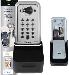 Master Lock Boite a Clef Certifiée Extra Large, Fixation Murale, Extérieur, 17.3 x 10.3 x 7.5 cm