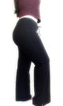 Everlast Loose Drawcord Yoga Soft Pants ~ 4 Way Stetchable Fabric ~ 32" inch Inseam (as1, Alpha, l, Regular, Regular, Black Color)