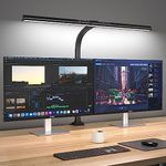 KableRika LED Desk Lamp, 24W Brightest Architect Desk Lamp for Home Office, 31.5" Wide Tall Desk Lamp with Clamp, Dimmable Task Lamp, Auto Setting, 6 Color Modes for Office Lighting/Workbench/Monitor