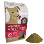 SmartBarf - Dog Food Toppers (500g) with Essential Nutrients - Vegetable, Seed & Fruit Mix - Prebiotics for Dogs, Dog Gut Health Supplement, Raw Food Mix, Rich in Minerals & Vitamins (Pack of 1)