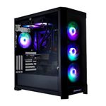 Stormforce Crystal Gaming PC – NVIDIA GeForce RTX 4070 Ti Super 16GB, Intel Core i7-14700KF, 2TB SSD, 32GB RAM, WiFi 5, Windows 11, COUGAR Duoface Pro (Amazon Exclusive)