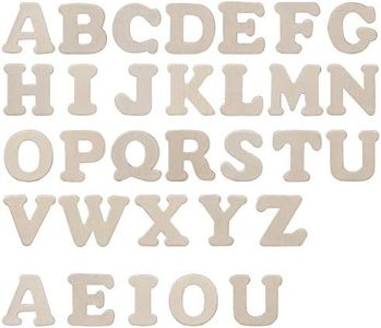 Kang&Chang Wooden Letters,Wooden Alphabet Letters,Unfinished Wood Letters for Crafts,DIY,Decoration,1.75 Inch,114 pcs