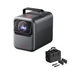 NEBULA X1 Bundle Triple Laser 4K Projector, 3,500 ANSI Lumens, 56,000:1 Contrast, 200W 4.1.2 Surround Sound, Wi-Fi Speaker, 0.9-1.5 Optical Zoom, Smart AI, Dolby Vision, 300" Screen, Micro Gimbal, GTV