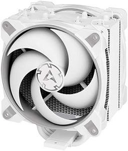 ARCTIC Freezer 34 Esports Duo - Tower CPU Cooler with BioniX P-Series case Fan in Push-Pull, 120 mm PWM Fan, for Intel and AMD Socket, for CPUs up to 210 Watt TDP - Grey/White