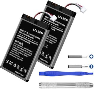 (5000mAh) Battery for PS5 Controller, 2024 New 0 Cycle Higher Capacity Rechargeable Battery Replacement for Sony PS5 LIP1708, Playstation 5 DualSense CFI-ZCT1W Wireless Controller with Tool-2 Packs