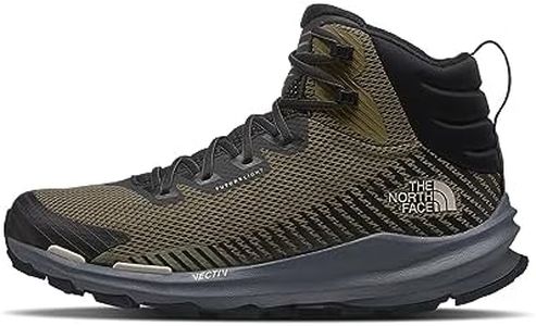 THE NORTH FACE Men's Vectiv Mid Futurelight Trail Running Shoes, Military Olive TNF Black, 8.5 AU