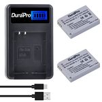 DuraPro 2Pcs NB-5L NB 5L Battery + LCD USB Charger for Canon NB-5L Battery Powershot S100 SX200 SX230 HS SX210 IS SD790 IS SX200 IS SD800 IS SD890 IS