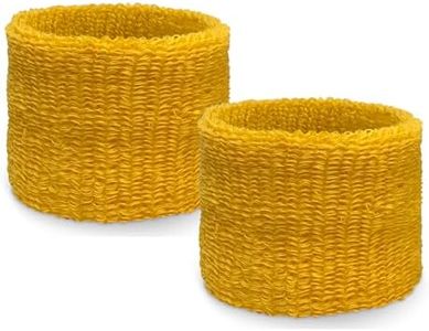 Couver Unisex Youth Kids Affordable Cotton Terry Wrist sweatbands for Event use (1 Pair), Gold