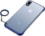 REALCASE iPhone Xs | iPhone X Back Cover | Ultra Thin Translucent Matte Frameless TPU| Shockproof Bumper Back Cover Case for iPhone X/Xs (F-Blue)