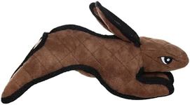 TUFFY Barnyard Animal Rabbit, Durable, Dog Toy, Brown