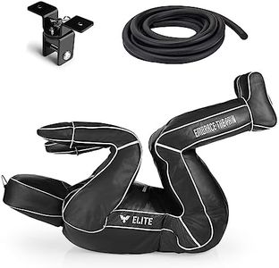 Elite Sports Adult BJJ Grappling Dummy - 170cm Unfilled Hanging Jiu Jitsu Dummy for MMA & Sparring - Holder Included