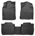 Husky Liners Fits 2010-15 Lexus RX350/RX450h Weatherbeater Front & 2nd Seat Floor Mats,Black,99551