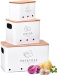 YESLUSY Potato Storage Box, Set of 