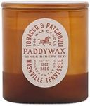 Paddywax Candles Vista Collection Scented Candle, 12-Ounce, Tobacco & Patchouli, 12 Ounces