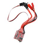 OTOTEC RC Car/Boat ESC 20A Brushed Electronic Speed Controller with Brake ESC Winch Switch Controller for RC Car/Boat Model Vehicle Accessory