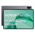 Honor Pad X8a, 11-Inch Wi-Fi Tablet, 64GB Storage, 8300mAh Battery, Quad-speaker, Slim Metal Design, Android 14, Space Grey