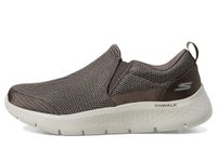 Skechers Men's Gowalk Flex-Athletic Slip-on Casual Loafer Walking Shoes with Air Cooled Foam Sneaker, Khaki, 10.5 X-Wide