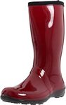 Red Rain Boots