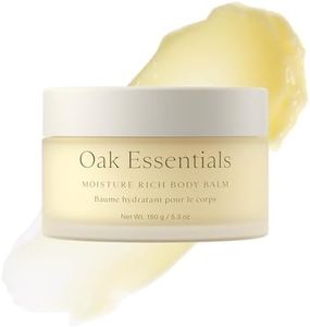 Oak Essentials Moisture Rich Body Balm | Ultra-Hydrating Body Cream with Sea Buckthorn Oil, Cocoa Butter & Coconut Oil, 5.3 Oz