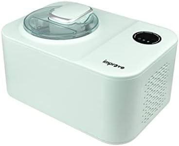 Improve Gelatiera con Compressore Professionale Autorefrigerante, Cestello Antiaderente 1,2L,Timer regolabile, Display LED Touch, IMPGE12A Suggerisci una modifica