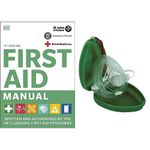 First Aid Manual 11th Edition & HypaGuard Pocket CPR Face Mask for Resuscitation