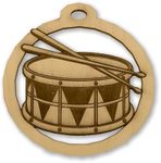 Personalized Snare Drum Ornament, Drumline Gifts, Gift for Drummer