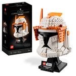 LEGO Star Wars Clone Commander Cody Helmet Collectible Set for Adults, The Clone Wars Memorabilia, Collection Gift Idea, Decor Display Model 75350