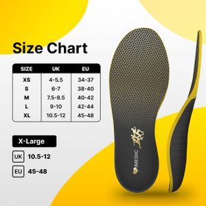 iMedic Orthotic Insoles for Plantar Fasciitis, Size M UK 7.5-8.5 – Arch Support Shoe Inserts for Men & Women