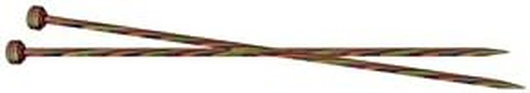 KnitPro 30 cm x 8 mm Symfonie Single Pointed Needles, Multi-Color