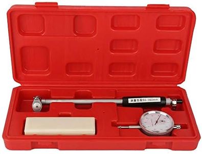 Dial Bore Gauge Set Range 50-160mm 1.96-6.3 Inch Diameter Indicator Measuring Engine Cylinder Tool Kit with Case