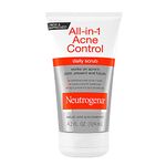 Neutrogena All-In-1 Acne Control Daily Face Scrub, 4.2 fl. oz