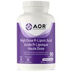 AOR - High Dose R-Lipoic Acid - 60 Capsules - Stabilized Antioxidant & Metabolic Support