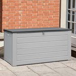 Grey 680L PP Outdoor Storage Box Co