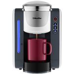 Mueller Barista Pro Single Serve Brewer 10oz Coffee Maker Machine with One Button Operation, Auto Shut-Off, Compatible with All Coffee Capsules