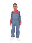 Bristol Novelty CF249S Denim Demon Unisex Small Costume, Boys, Girls, Multi-Colour, Age 4-6 Years Old