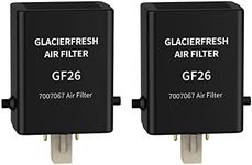 GLACIER FRESH Replacement For Sub-Zero Refrigerator Air Purification Cartridge 7042798, 7007076, 7007067 Air Filter (2 Pack)