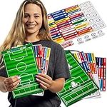 Luigi’s Football Chart | Grow The Next Guardiola | Premier League Magnetic Table Tracker & Wall Football Board | Gifts for Boys & Girls