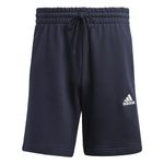 adidas Men's Essentials French Terry 3-Stripes Shorts, Legend Ink, M