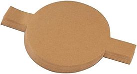 Juvale 100 Sheets Brown Parchment Paper Rounds with Lift Tabs, 8 inch Nonstick Cake Pan Baking Liners